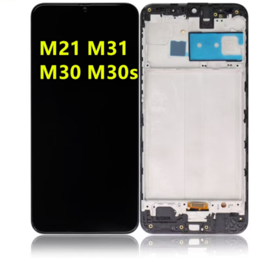 Samsung Galaxy M31/M30/M30S/M21/M21S OLED LCD Screen Display Touch+Frame