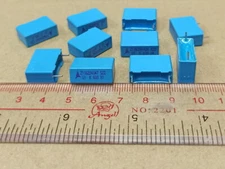 10 pcs EPCOS SIEMENS 522 0.1uF 630V 10% metallized polyester film capacitor