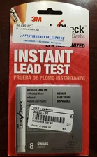 3M Lead Check Swabs Test Kit EPA Recognized 8 Tests Unused in Sealed Package