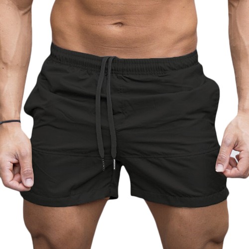 Men's Sports Training Shorts Summer Casual Running Fitness Gym Short Pants New - Picture 2 of 14