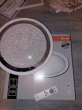 Deckenlampe rund LED mit Fernbedienung