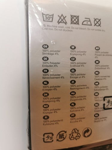 Ikea Sarita Curtain Panels Black Sheer 57x118" 145x300 Discontinued 1 Pair - Picture 6 of 6