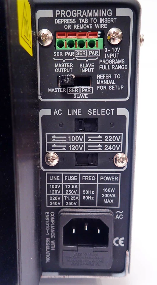 GW INSTEK GPS-3030D LABORATORY 90W DC POWER SUPPLY OUT: 0-30V 0-3A & USER MANUAL - Image 2 of 4