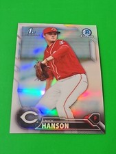 Nick Hanson 2016 Bowman Chrome Draft Refractor ,#BDC-54 , Cincinnati Reds
