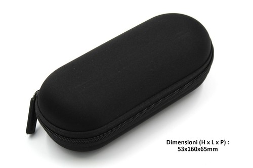 10 Custodie Porta Orologi Monoposto Tessuto Nero Antigraffio Orologi Lusso Promo - Imagen 5 de 8