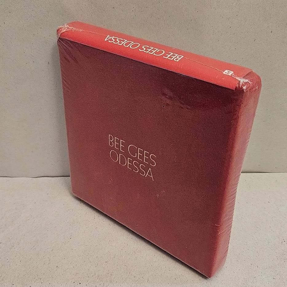 2009 Bee Gees Odessa Red Velvet Felt Cover 3 Disc Box Set Brand New Sealed - Image 2 of 4