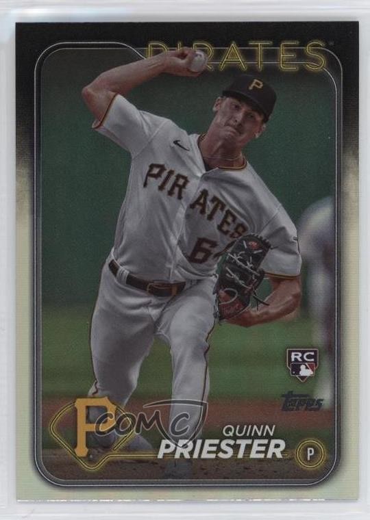 2024 Topps Series 1 Rainbow Foil Quinn Priester #93 Rookie RC 12g7