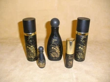 Set of 5 Vintage Shiseido Zen Fragramces - Colognes Splass & Spray & Perfume