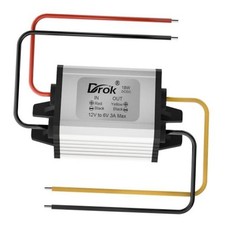 12V to 6V Reducer - Waterproof 12V to 6V Step Down Converter 12V-6V Converter