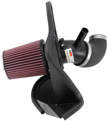 K&N Performance Air Intake Kit TYPHOON Black For GENESIS Coupe 2.0L TURBO 13-14