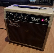1960s Aria Birdie Mx-100 Amp Extremely Rare Working Very Small  Loud Japan     