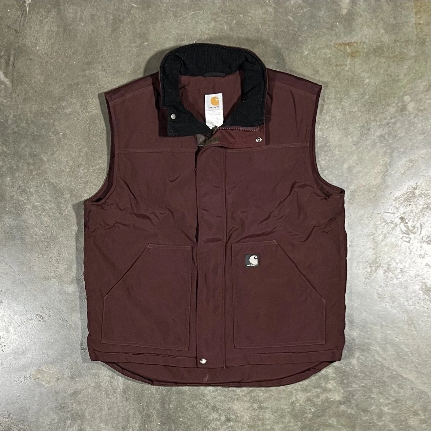 Carhartt V27 RDW Nylon Insulated Vest Size Large