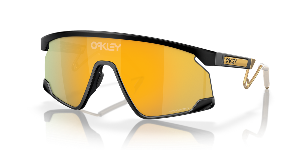 Oakley BXTR Metal Matte Black/Prizm 24K Sunglasses OO9237-0139 for