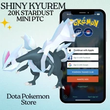 Pokémon Go Shiny Kyurem 20k Stardust Mini PTC 