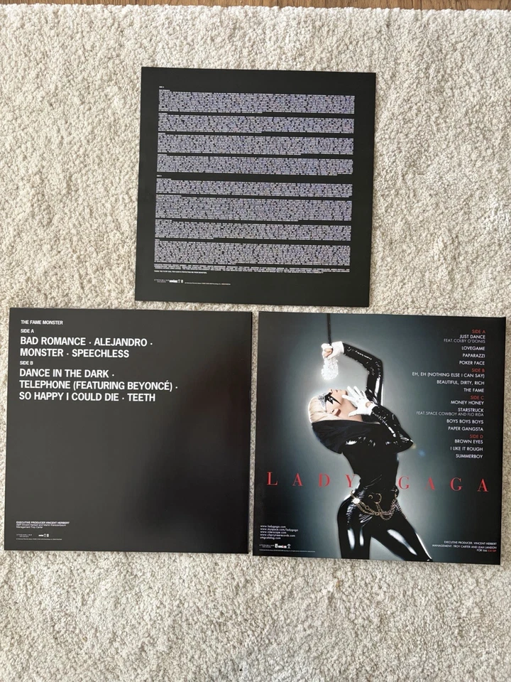 Lady Gaga - The Fame Monster (Silver + Coke Bottle Green) 3 LP Vinyl - Bild 4 von 4