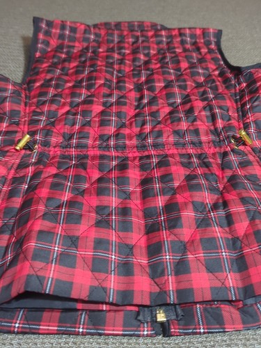 Croft & Barrow Women's Vest | Size S | Classic Red & Black Plaid - Picture 18 of 23