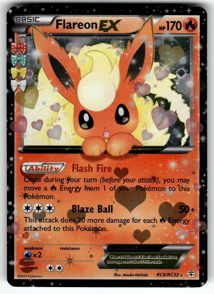 Flareon ex Pokémon TCG Cards for sale | eBay