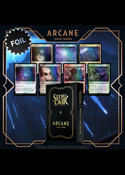 MTG Secret Lair x Arcane Foil Edition BOX | eBay