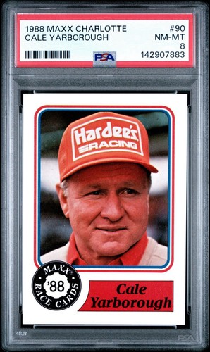 1988 Maxx Charlotte Cale Yarborough #90 card