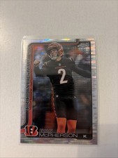 2026 Topps Chrome NFL Evan McPherson Pulsar Parallel Cincinnati Bengals #64