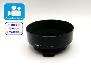 🎦👀✨MINT✨ Nikon HS-1 Snap-On Lens Hood for Nikkor 50mm f1.4 From JAPAN