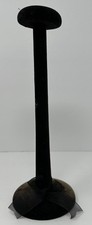 Vintage Black Velvet Millinery Hat/Wig Stand Store Display 11" Tall