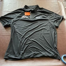 NWT Bully Dog SCT Work Black Polo Shirt Size 2XL Elevate Cars Automotive Shop