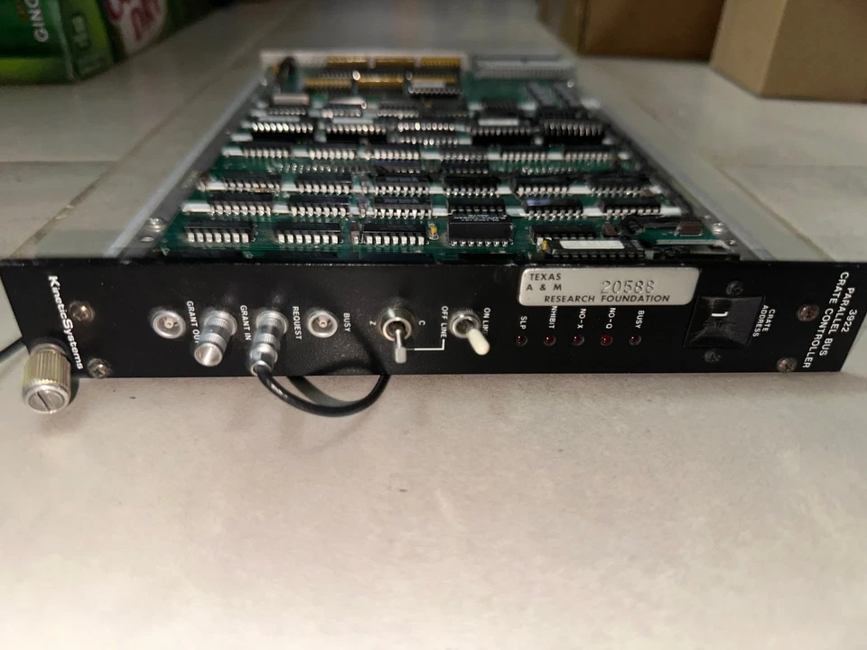 3922 Kinetic Systems Parallel Bus Crate Controller Control Board PC133922  - 21A - Image 2 of 4
