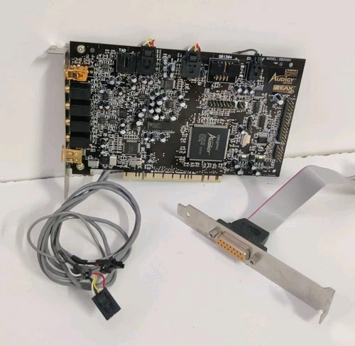 Computer Vintage Audio Card Creative Sound Blaster Audigy PCI / SB0090 ✅ 