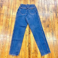 vintage women's wrangler jeans high waist tapered leg misses full fit 10