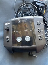 Simmons SD5X Electronic Drum Module w/ Mount Bracket  Pad Cables