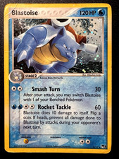 Blastoise 1/17 POP Serie 3 Promo Carta Pokemon Holo Foil Rara Swirl HP