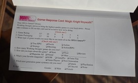 Magic Knight Rayearth Sega Saturn CIB With Stickers US Version