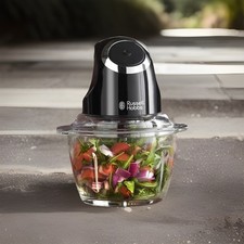 Russell Hobbs Desire Matte Black Mini Chopper