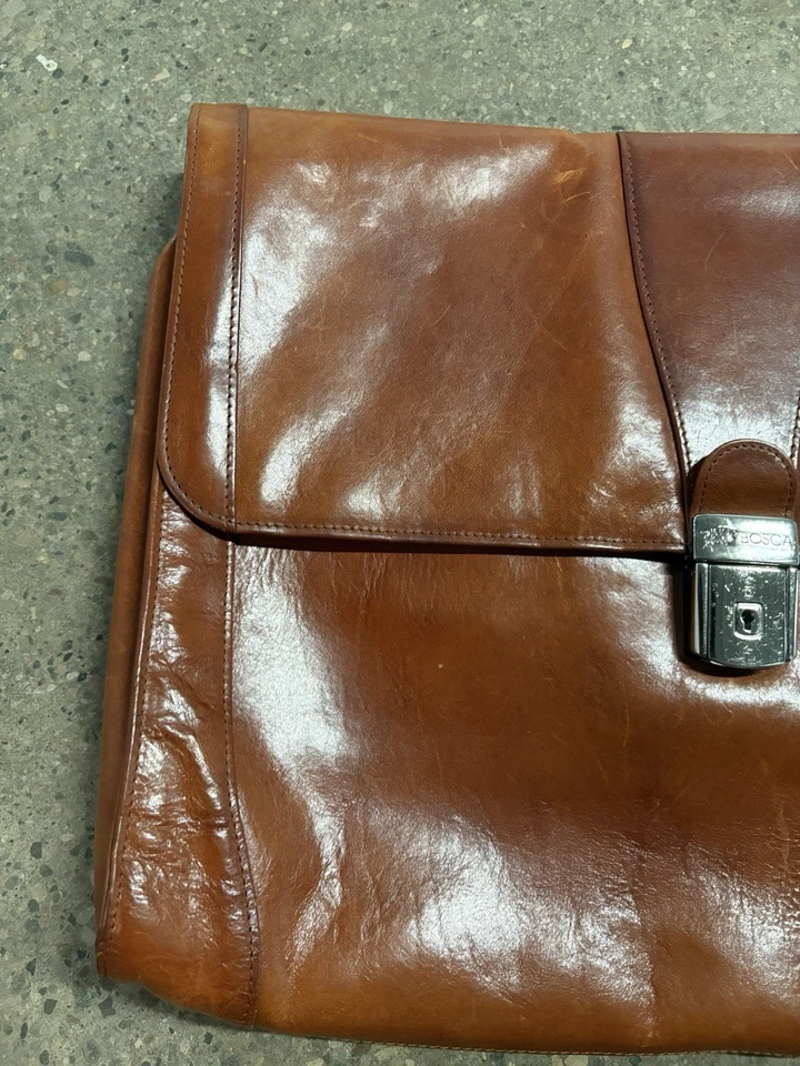 Calzoncillo sobre con solapa de cuero antiguo Bosca Foto 3 de 4