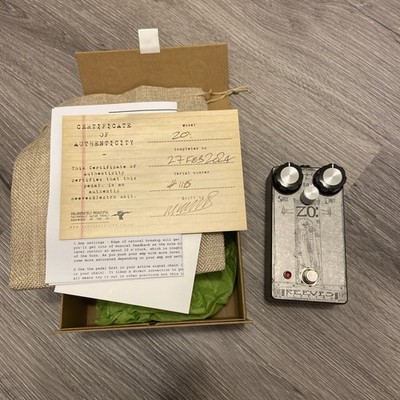 Reeves Electro ZO Fuzz Pedal NOS MkII Zonk Machine | Boxed | Neuwertig