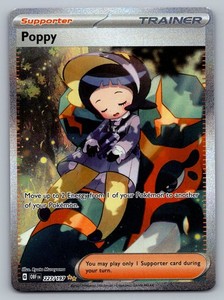 Poppy 227/197 Special Illustration Rare Obsidian Flames