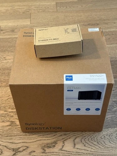 Synology DS1522+ 60TB 5 Bay NAS (5x12TB HAT3310-12T) with 8GB RAM DISKS INCLUDED