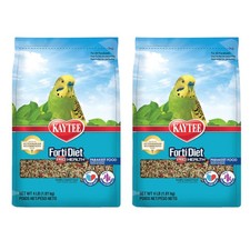 Kaytee Forti-Diet Pro Health Feather Parakeet Food 4lb pack of 2  total 8lbs 