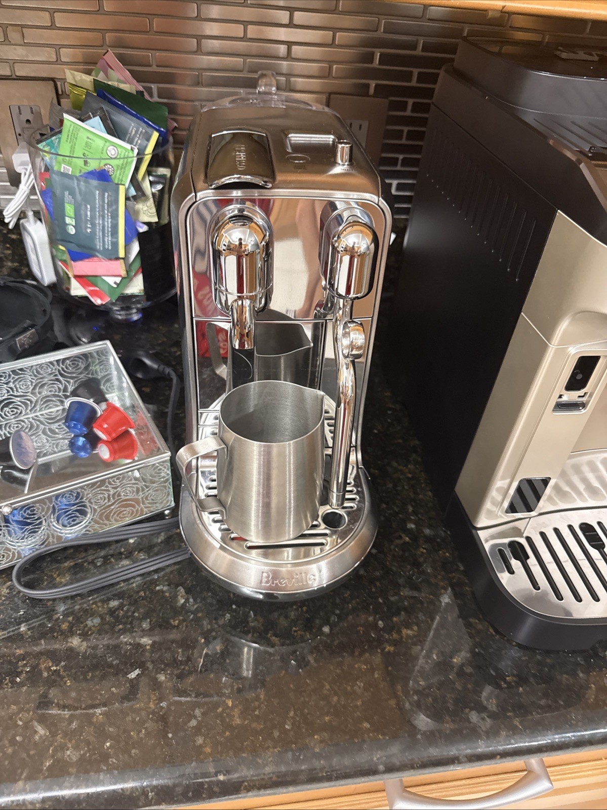 Breville Barista Express Espresso Machine, Stainless Steel