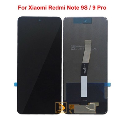 Black For Xiaomi hongmi Note 9s LCD Display Touch Screen Digitizer