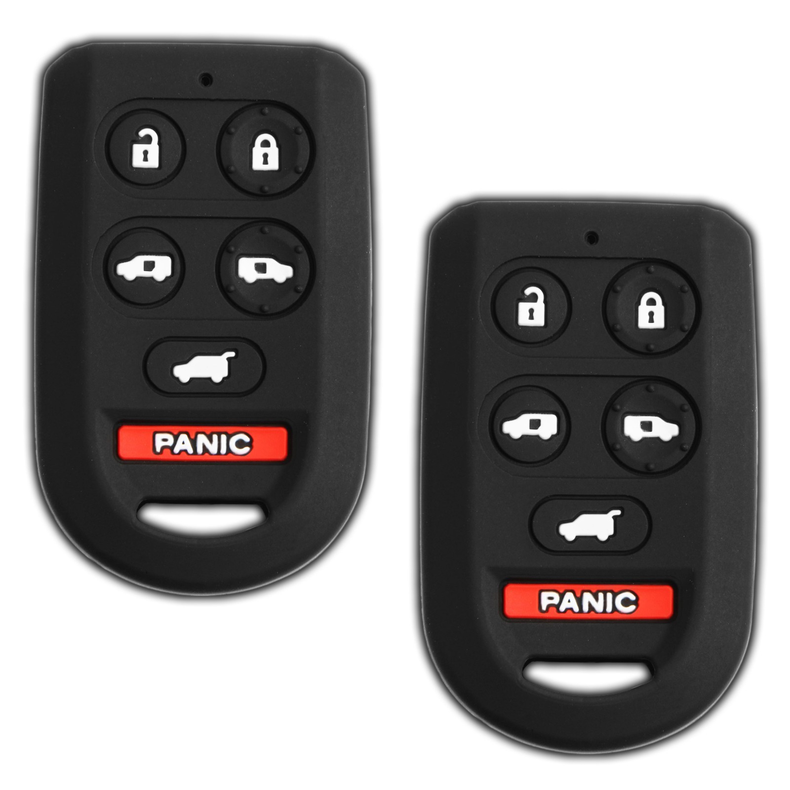 2 Key Fob Remote Skin Shell Case Cover for Honda OUCG8D-399H-A
