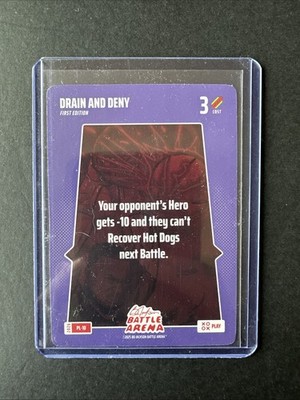 Drain And Deny 3 Cost Bo Jackson Battle Arena Short Play 2026 PL-10 XOXO PLAY
