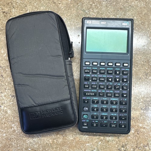 Hewlett Packard HP 48GX 128K Graphing Calculator Excellent!
