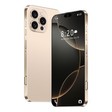 Unlocked 16 PRO MAX 5G Cell Phone 6.8" 128GB Smartphone Android Cheap Phone