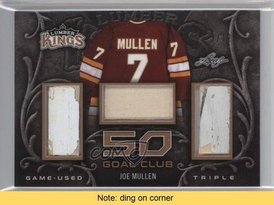 2016 Leaf Lumber Kings 50 Goal Club Bronze 3/12 Joe Mullen #GC-21 HOF READ 1p0