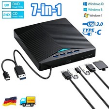 USB 3.0 Externes CD/DVD Laufwerk Brenner Play...