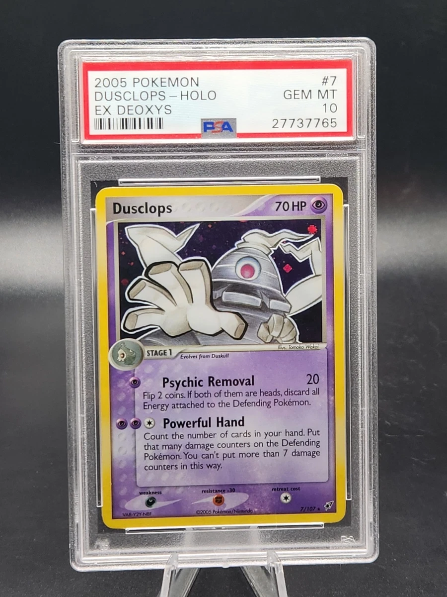 Pokémon TCG Professional Sports Authenticator (PSA) EX Deoxys