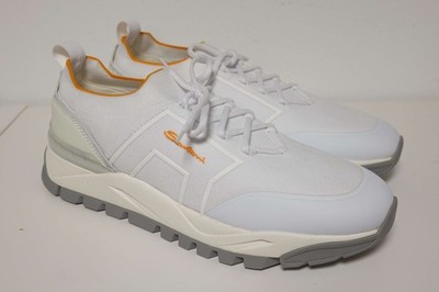 SANTONI Schuhe Herrenschuhe Freizeitschuhe Sneaker- GR. 7 (41) - NEU - OVP
