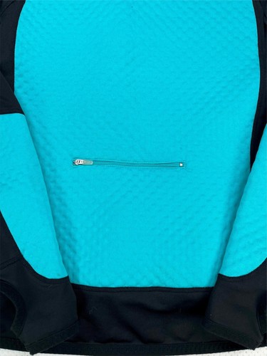 Nike Sphere Women's Full Zip Hooded Jacket Long Sleeve Blue Black Size XL - Picture 8 of 9